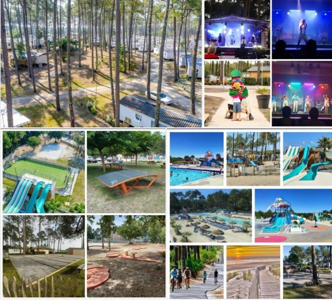 Super Camping des Dunes Saint-Julien-en-Born Bagian luar foto